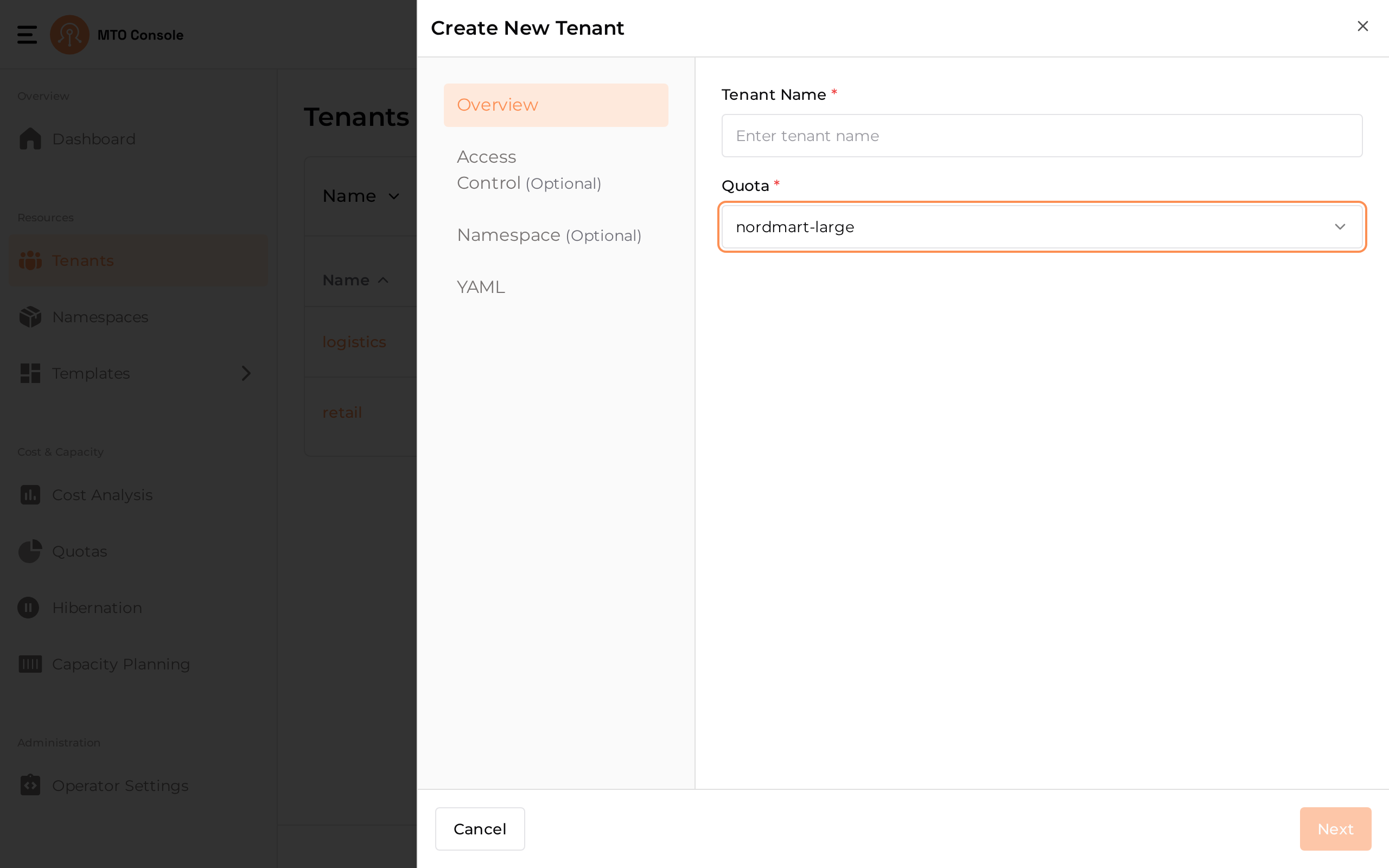 tenant-overview
