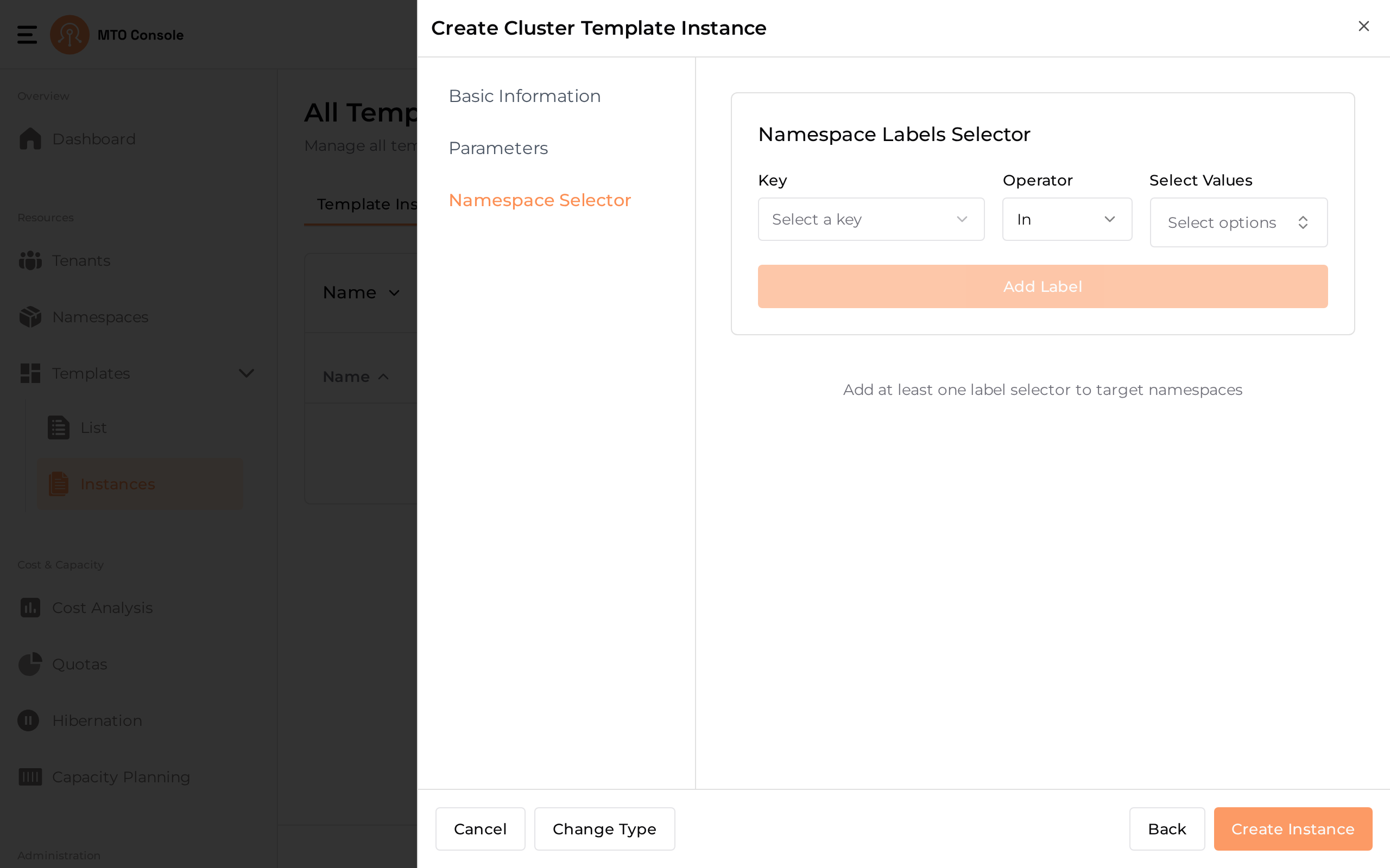 cti-create-ns-selector