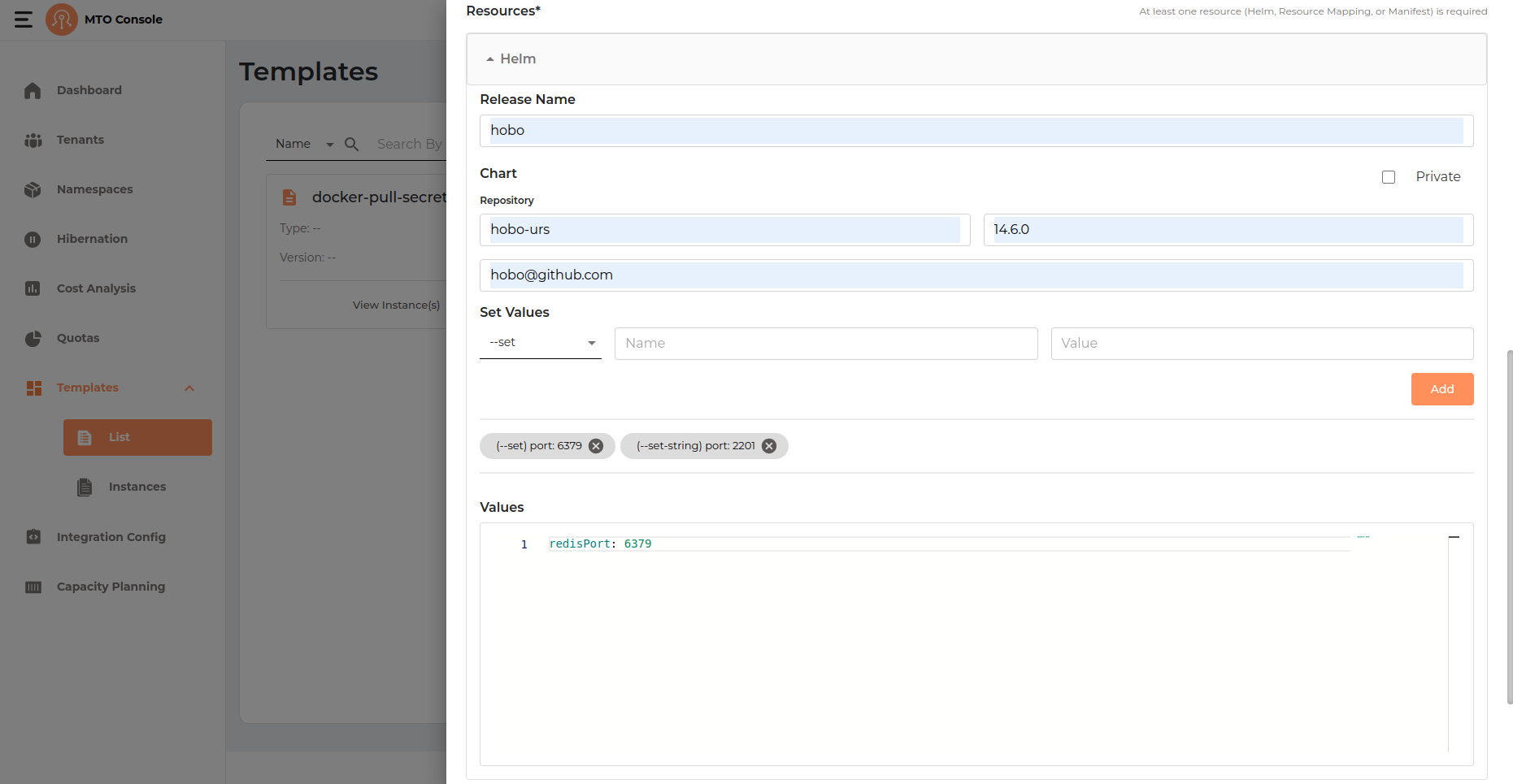 templateHelmResource