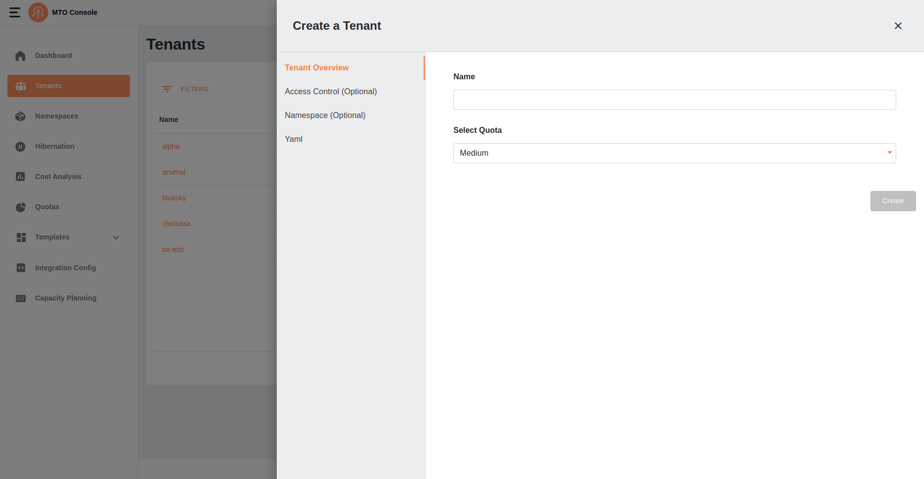 tenant-overview