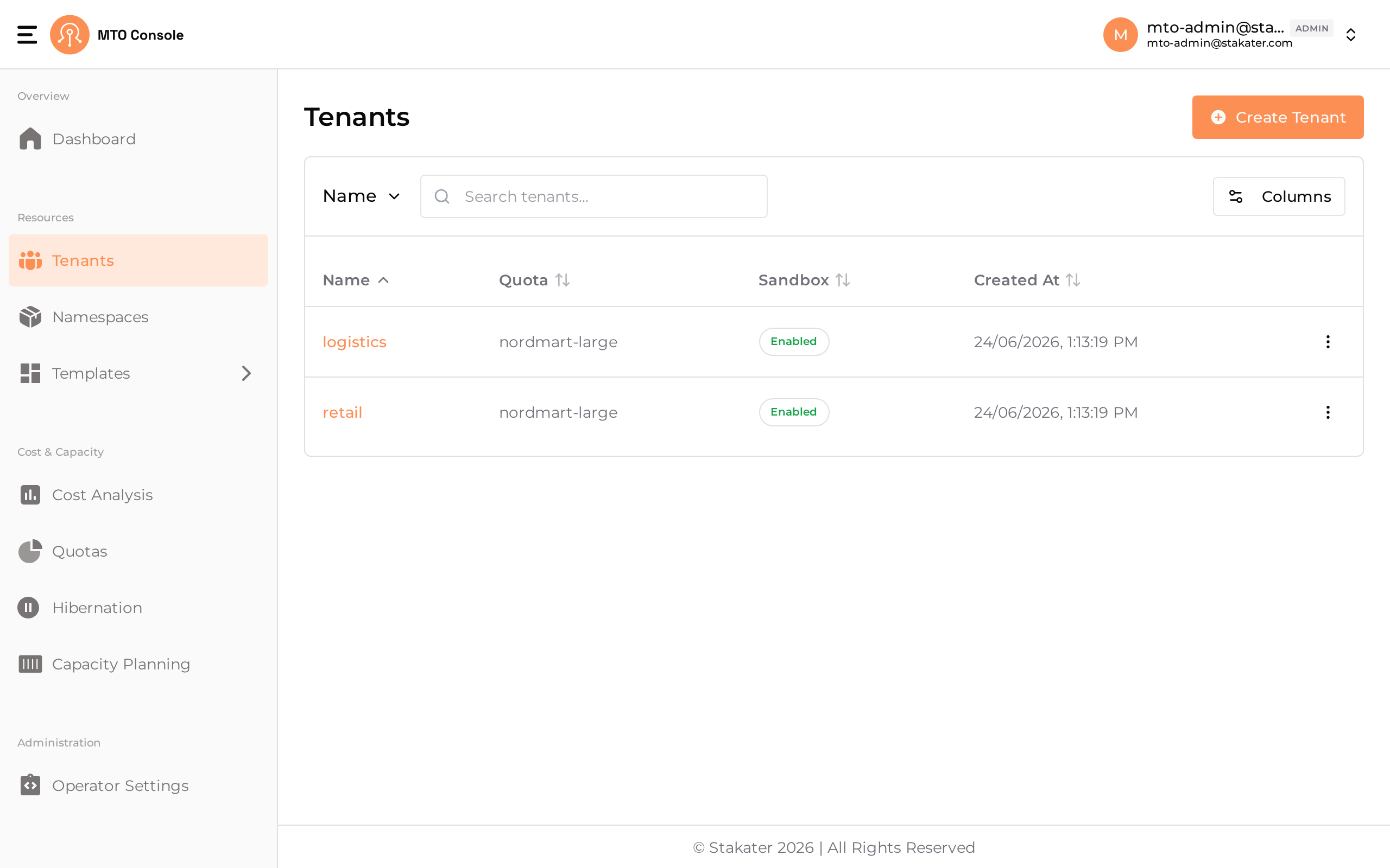 tenants